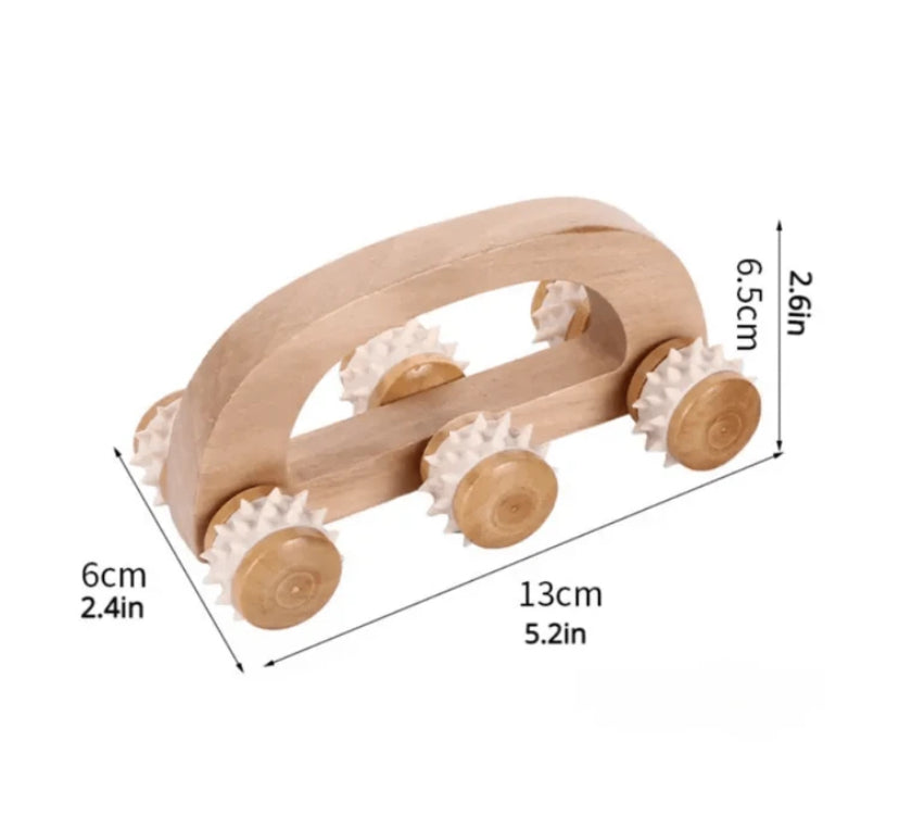 Rouleau à 6 roues